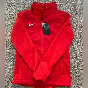 NWT Nike Water Repellent/Packable Hoodie Zip Up Jacket Red CI6572-657